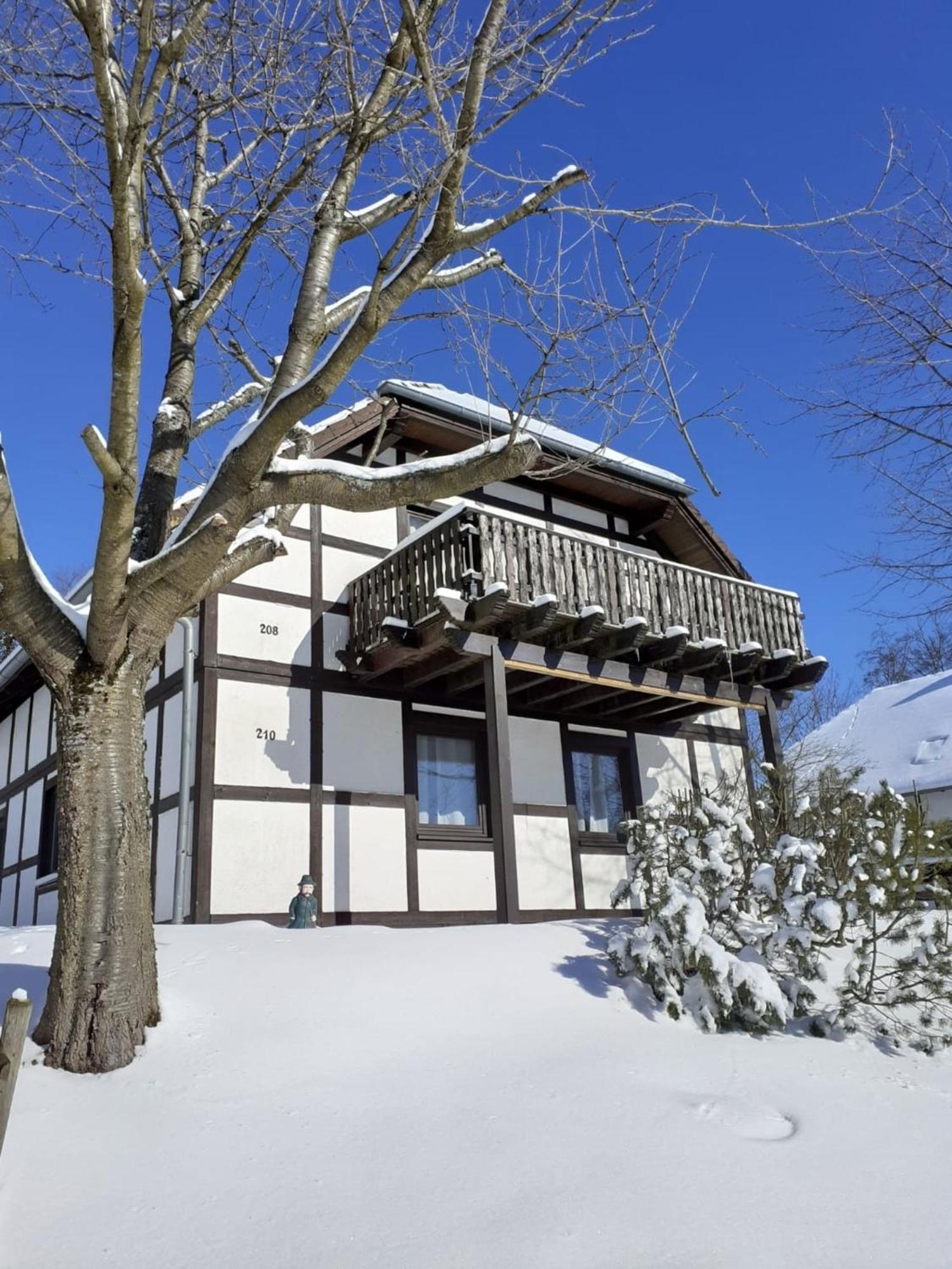 Ferienwohnung Lix Direkt Am Waldrand Frankenau ภายนอก รูปภาพ